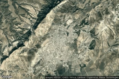 Vue aérienne de El Kef