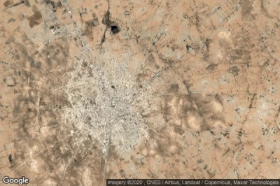 Vue aérienne de El Jem