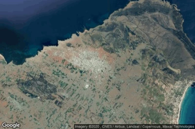 Vue aérienne de El Haouaria