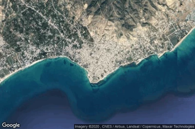 Vue aérienne de Al Hammamat