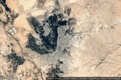 Vue aérienne de El Hamma