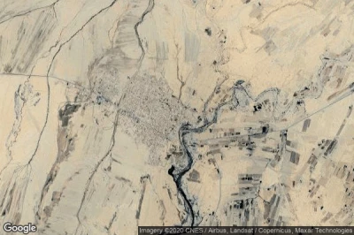 Vue aérienne de Zeribet el Oued