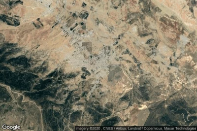 Vue aérienne de Tazoult-Lambese