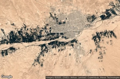 Vue aérienne de Sidi Khaled