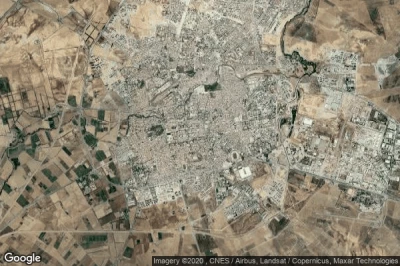 Vue aérienne de Sidi Bel Abbes