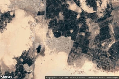 Vue aérienne de Sidi Amrane