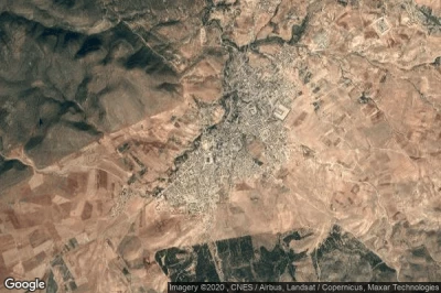 Vue aérienne de Sebdou