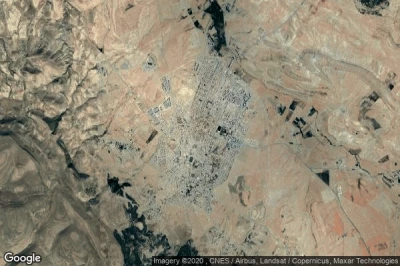 Vue aérienne de Ras el Oued