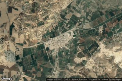 Vue aérienne de Oued Fodda