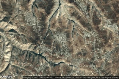 Vue aérienne de Kafr Sawm