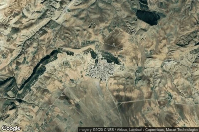 Vue aérienne de Ksar Sbahi