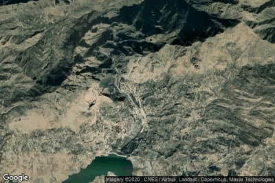 Vue aérienne de Kherrata