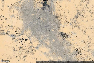 Vue aérienne de El Oued