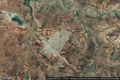 Vue aérienne de El Malah