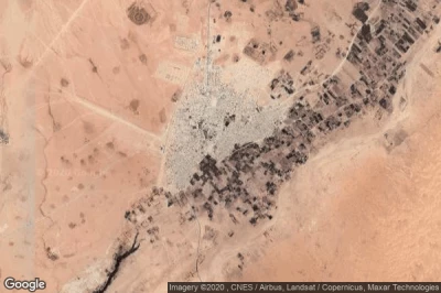 Vue aérienne de El Abiodh Sidi Cheikh