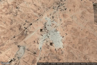 Vue aérienne de Dar Chioukh