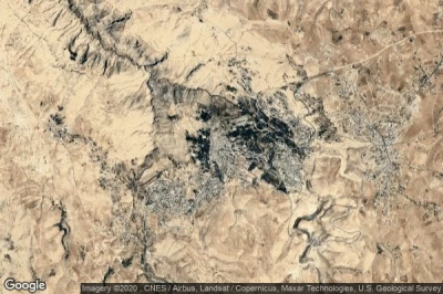 Vue aérienne de At Tafilah