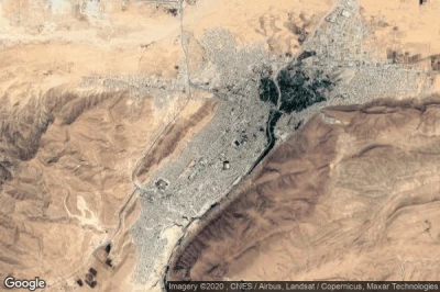 Vue aérienne de Bou Saâda