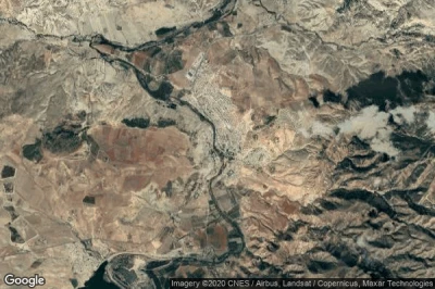 Vue aérienne de Bou Hanifia el Hamamat