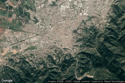 Vue aérienne de Blida