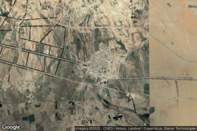 Vue aérienne de Bir el Arche