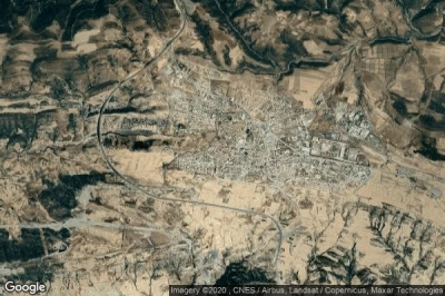 Vue aérienne de Berrouaghia
