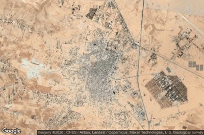 Vue aérienne de Al Mafraq