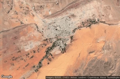 Vue aérienne de Ain Sefra