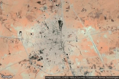 Vue aérienne de Ain Oussera
