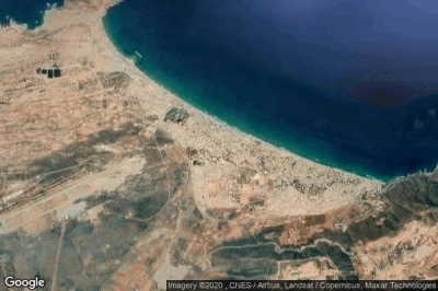 Vue aérienne de Ain el Turk