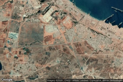Vue aérienne de Ain el Bya