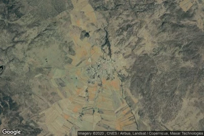 Vue aérienne de Villar del Pedroso