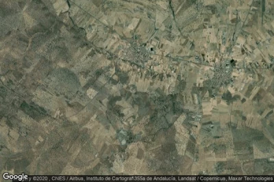 Vue aérienne de Villanueva del Duque