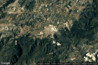 Vue aérienne de Villalonga