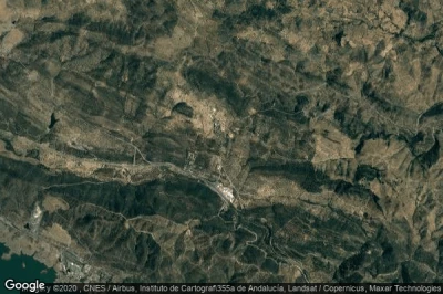 Vue aérienne de Villaharta