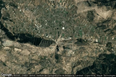 Vue aérienne de Ventas de Zafarraya