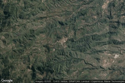 Vue aérienne de Vega de San Mateo