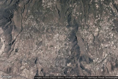 Vue aérienne de Valle de San Lorenzo