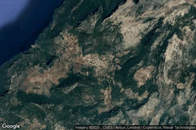 Vue aérienne de Valldemossa