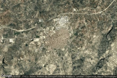 Vue aérienne de Ubeda