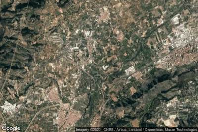 Vue aérienne de Torrella