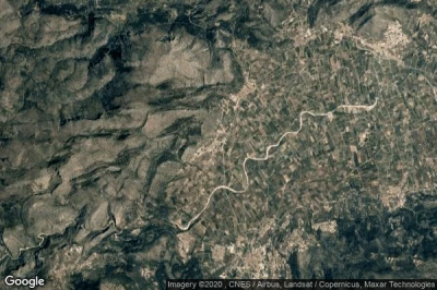 Vue aérienne de Tormos