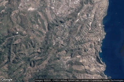 Vue aérienne de Tafira Baja