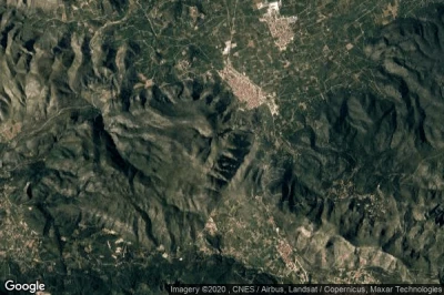 Vue aérienne de Simat de la Valldigna