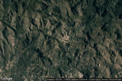 Vue aérienne de Serra