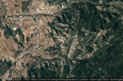 Vue aérienne de Segura de la Sierra