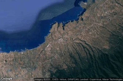 Vue aérienne de Santa Ursula