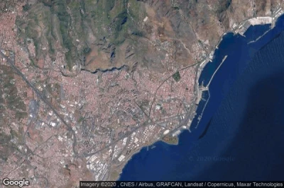 Vue aérienne de Santa María de Gracia