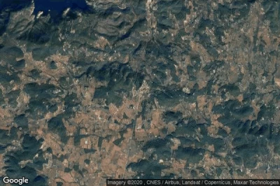 Vue aérienne de Sant Miquel de Balansat