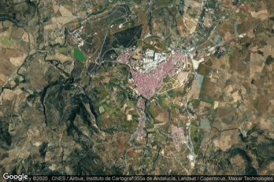 Vue aérienne de Ronda